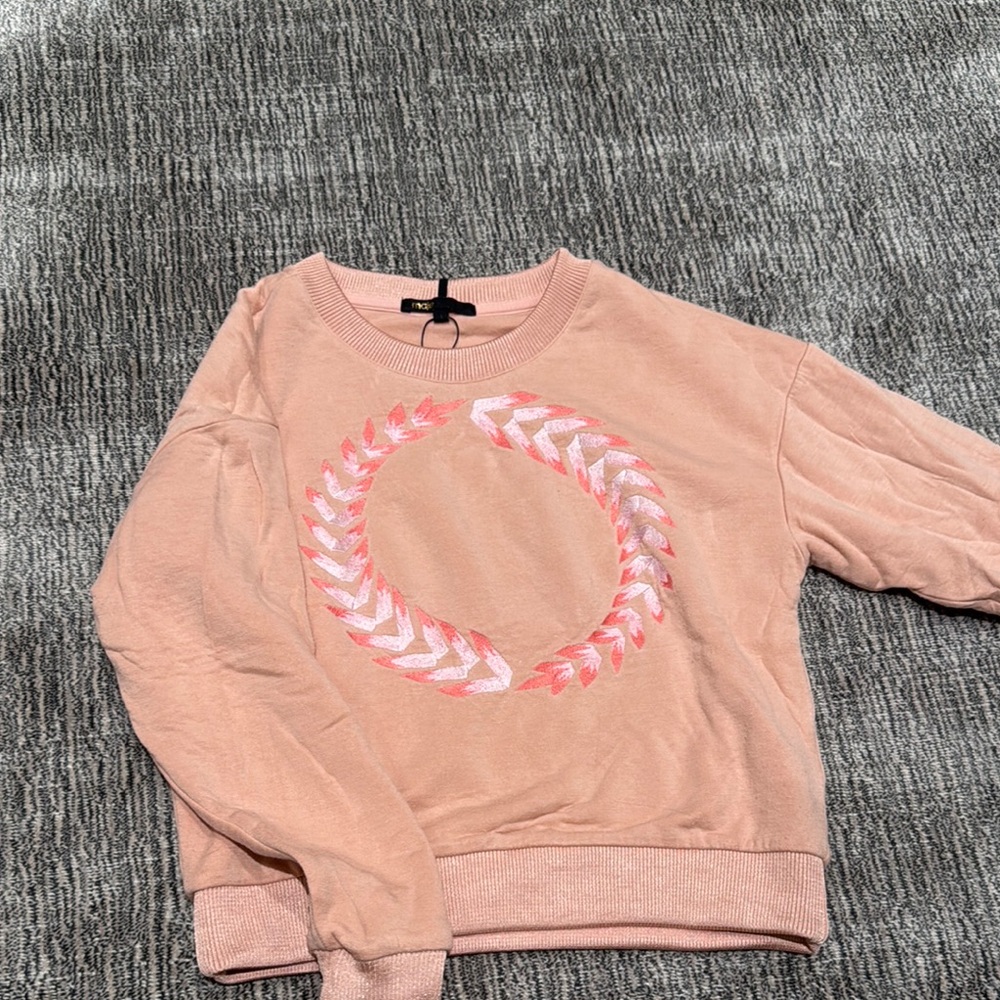 Maje Women's Pink Sweater